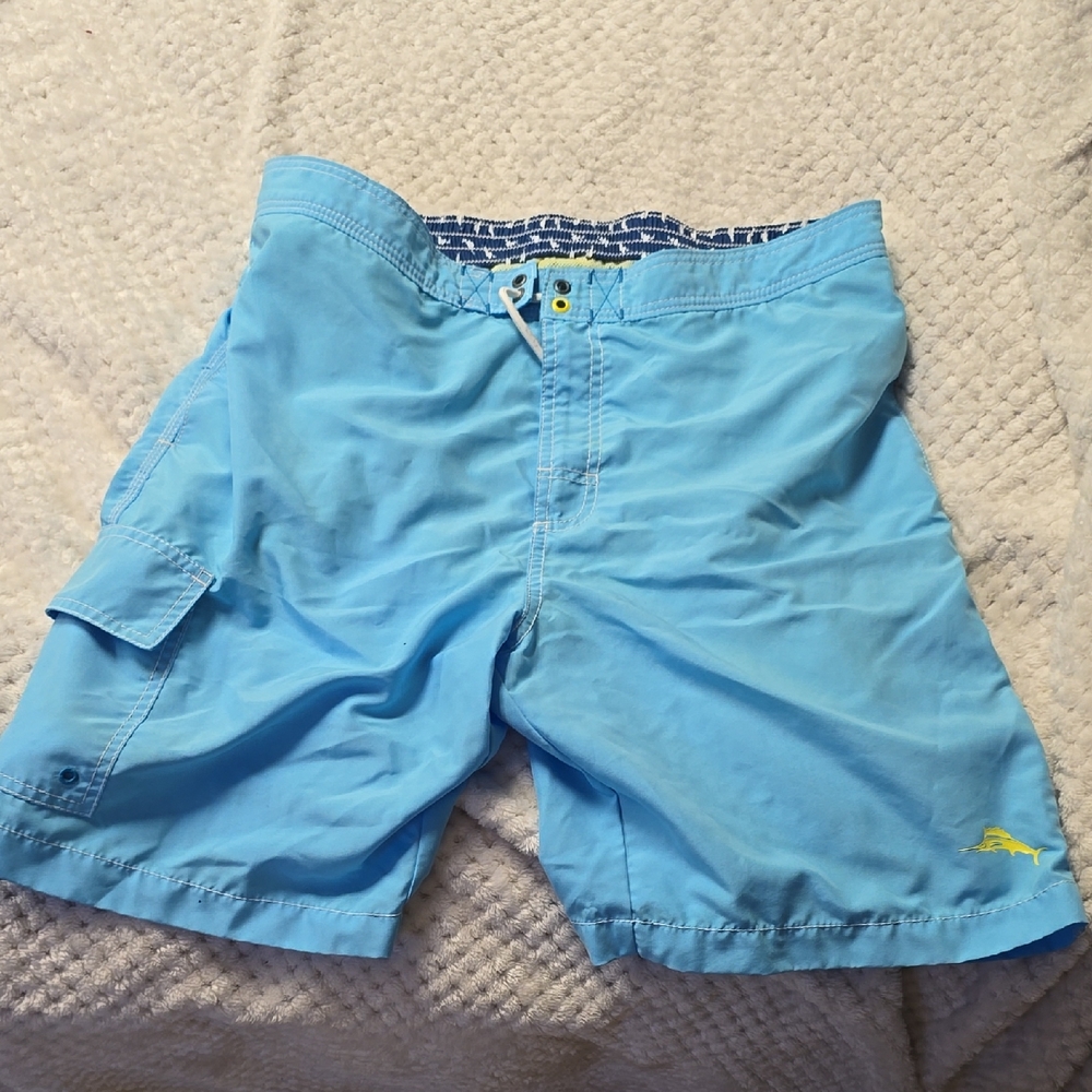 Tommy Bahama Blue Swim Shorts